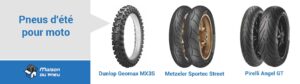 Classement des pneus été pour moto