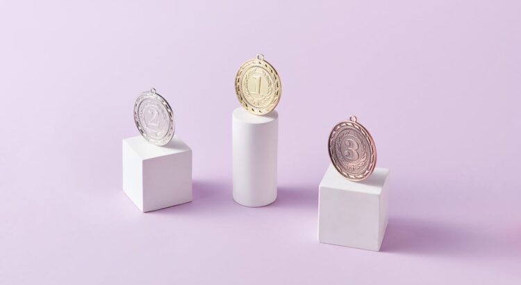 Classement avec médailles : or, argent et bronze.