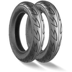 Pneu BRIDGESTONE B01 Pneu BRIDGESTONE B01 90/90R10 50 J
