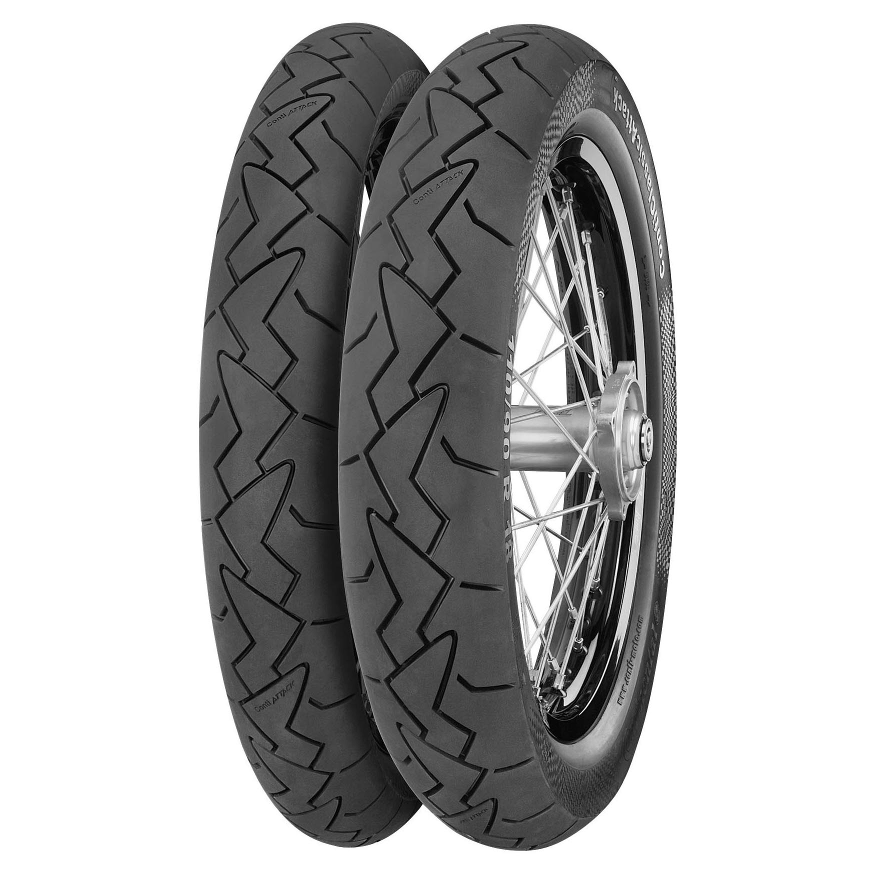 Pneu CONTINENTAL CONTI CLASSIC ATTACK Pneu CONTINENTAL CONTI CLASSIC ATTACK 100/90R19 57 V