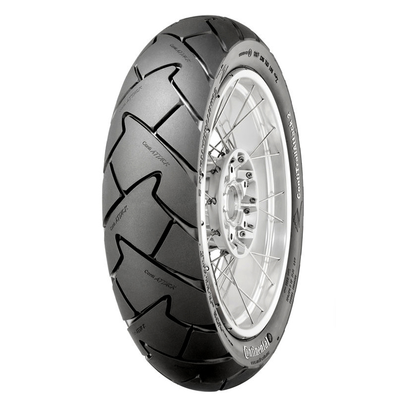 Pneu CONTINENTAL CONTIRACEATTACK 2 Pneu CONTINENTAL CONTIRACEATTACK 2 120/70R17 58 W