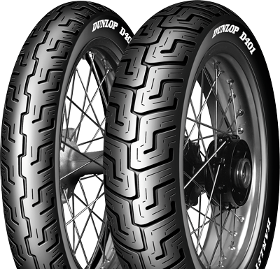 Pneu DUNLOP D401 MWW (BANDA BLANCA MEDIA) 150/80R16 71 H