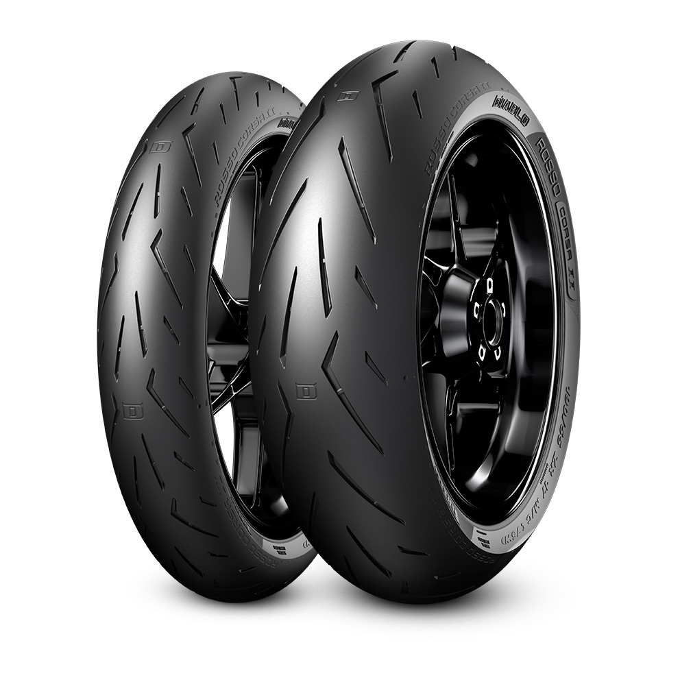 Pneu PIRELLI DIABLO ROSSO II Pneu PIRELLI DIABLO ROSSO II 120/70R17 58 W
