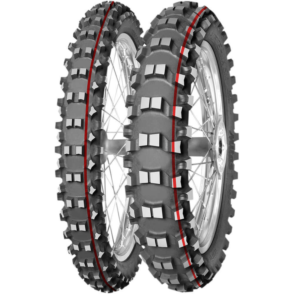 Pneu MITAS TERRA FORCE-MX SM (RED) Pneu MITAS TERRA FORCE-MX SM (RED) 90/90R21 51 M
