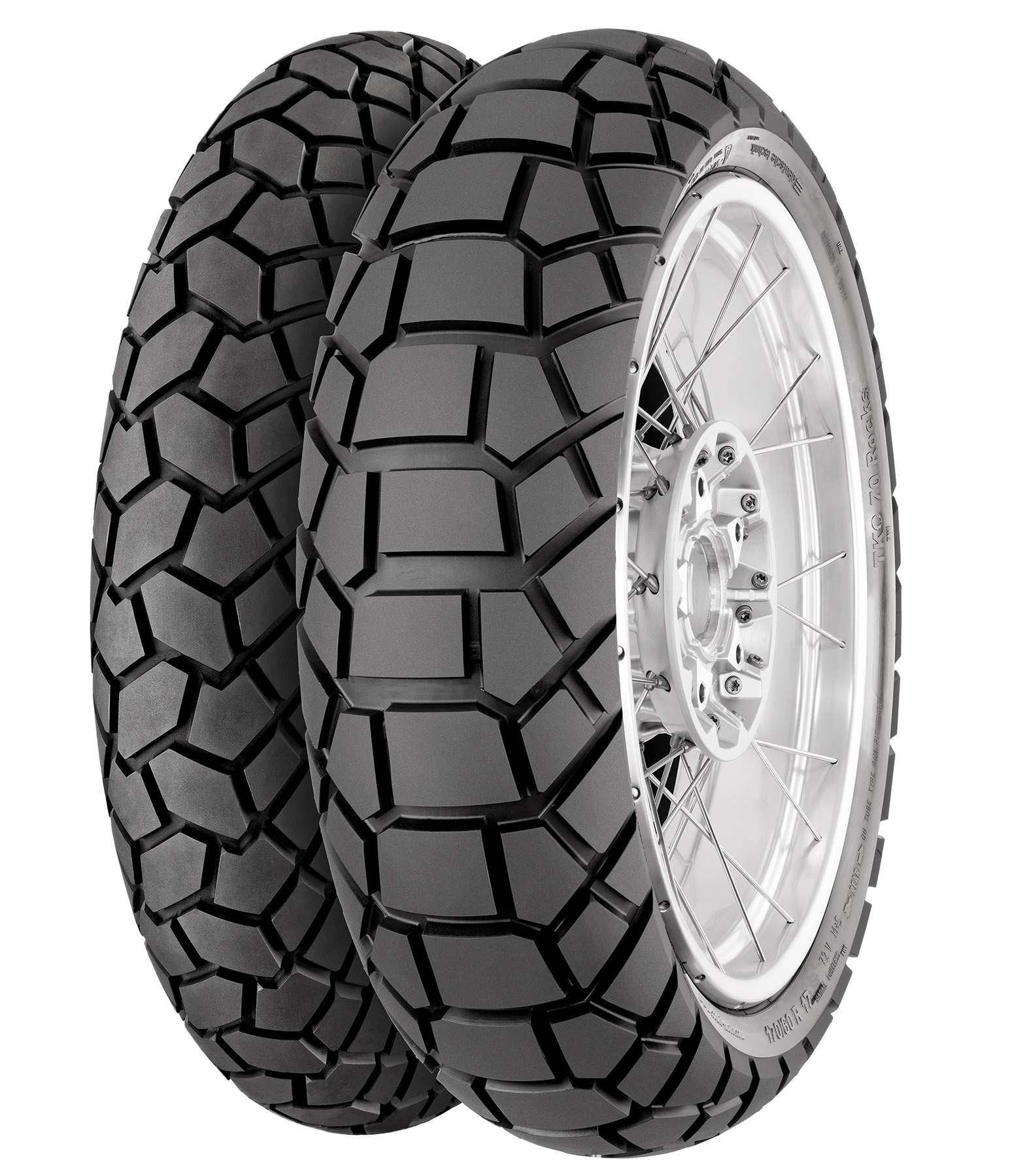 Pneu CONTINENTAL TKC70 110/80R19 59 V